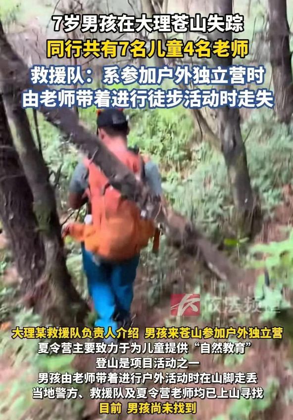 愿者发声：有逃跑记录求寻找建议！开元棋牌7岁自闭症男童苍山失联志(图4)