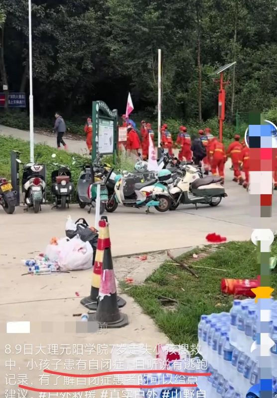 愿者发声：有逃跑记录求寻找建议！开元棋牌7岁自闭症男童苍山失联志(图7)